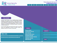 Tablet Screenshot of futurasecurityltd.com